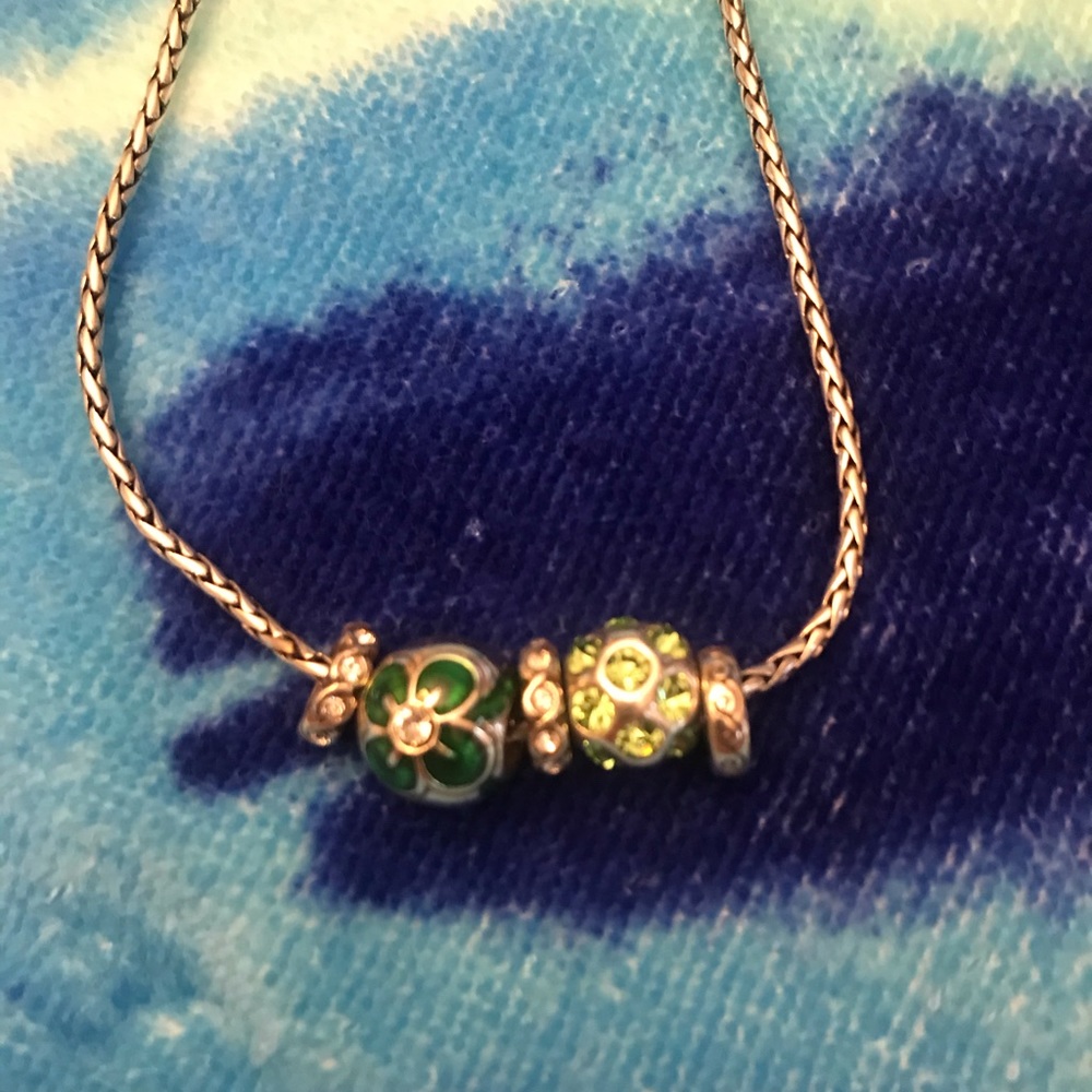 Brighton necklace with beads